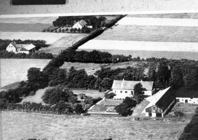 Luftfoto af Vandamgård, Esbjergvej 31, Vejen, 1936.